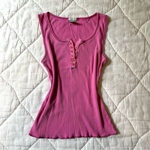 Y2K Pink Tank Top
